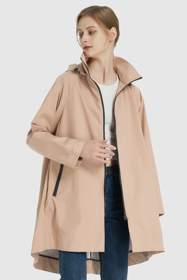 Classic Lapel Light Rainproof Overcoat