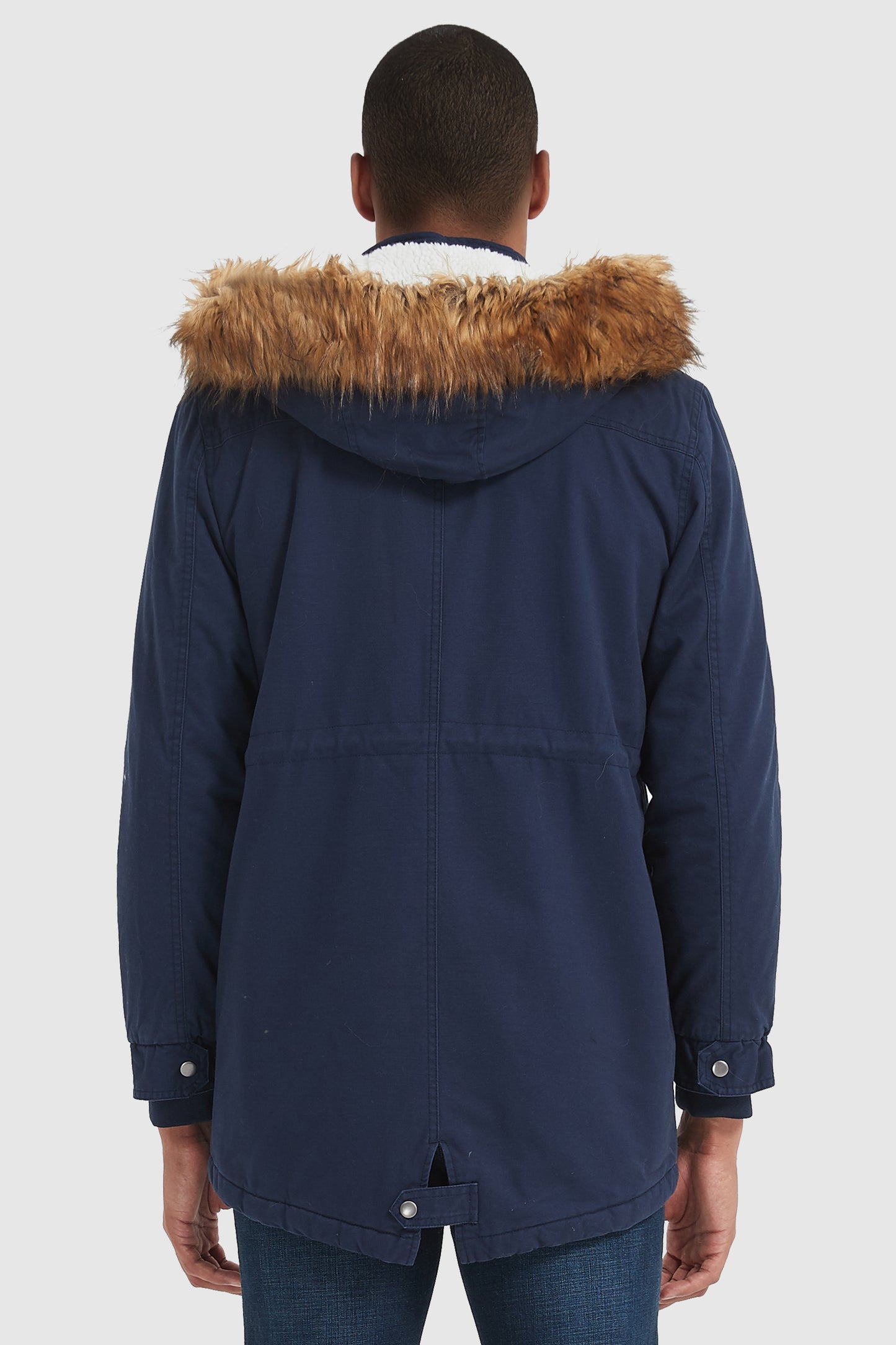 Faux Fur Winter Parka Jacket