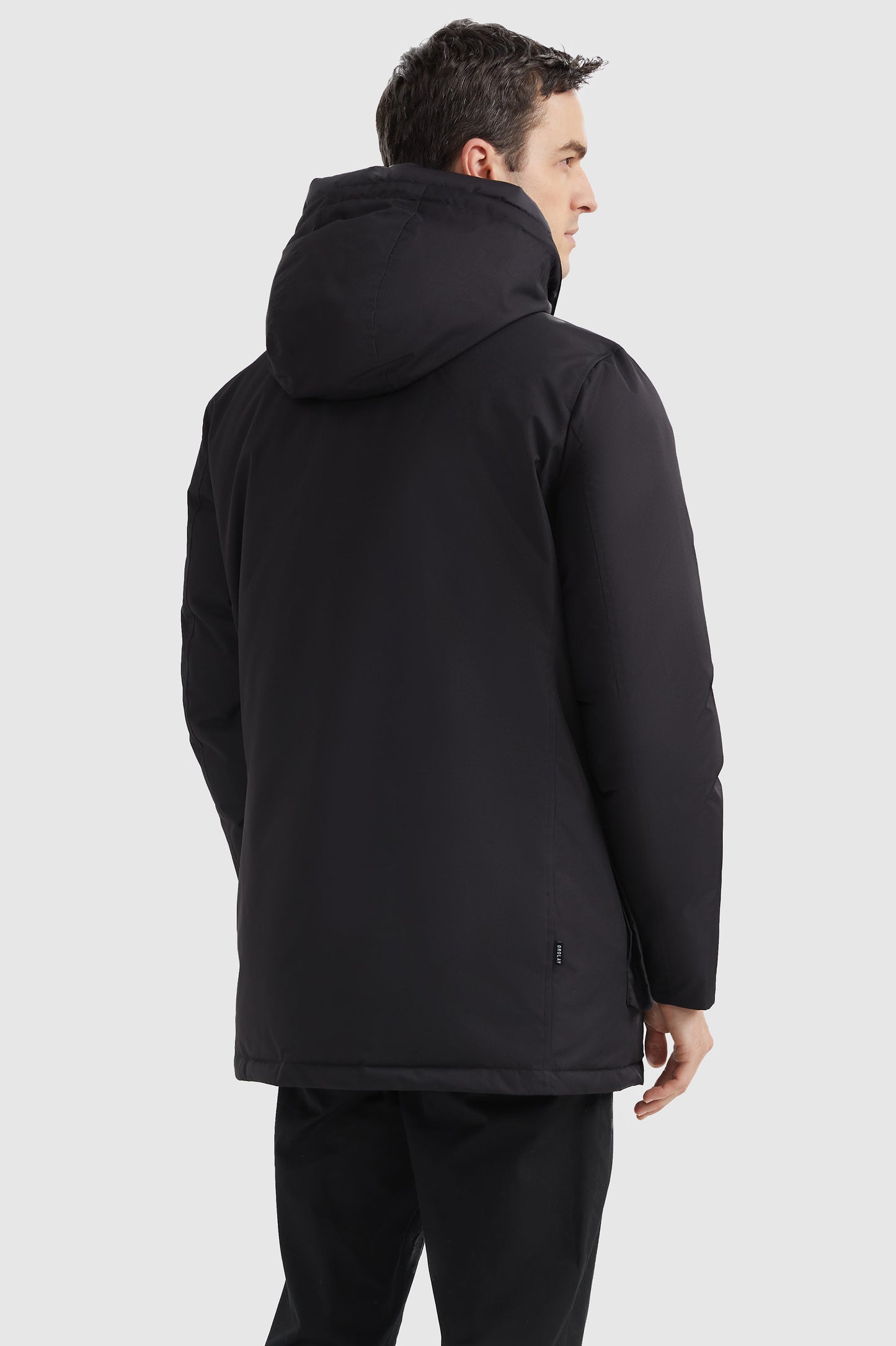 Hooded Puffer Thickened Down Coat